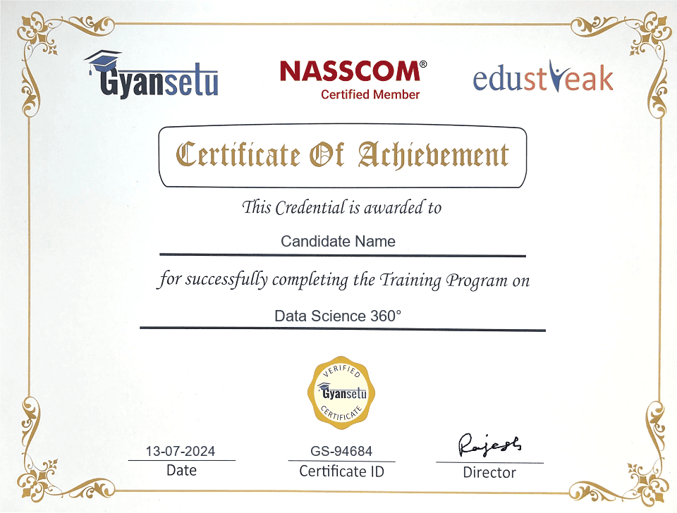 data science course certification