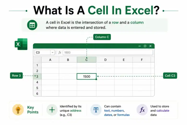 What Is A Cell In Excel