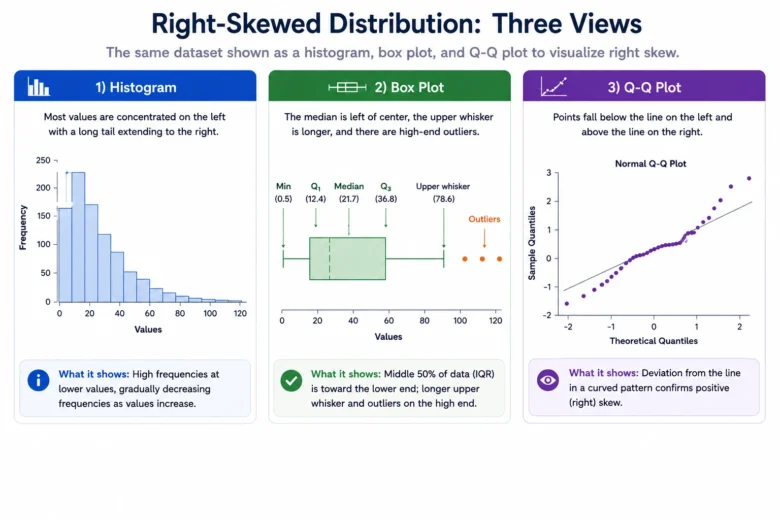 Left Skew vs Right Skew