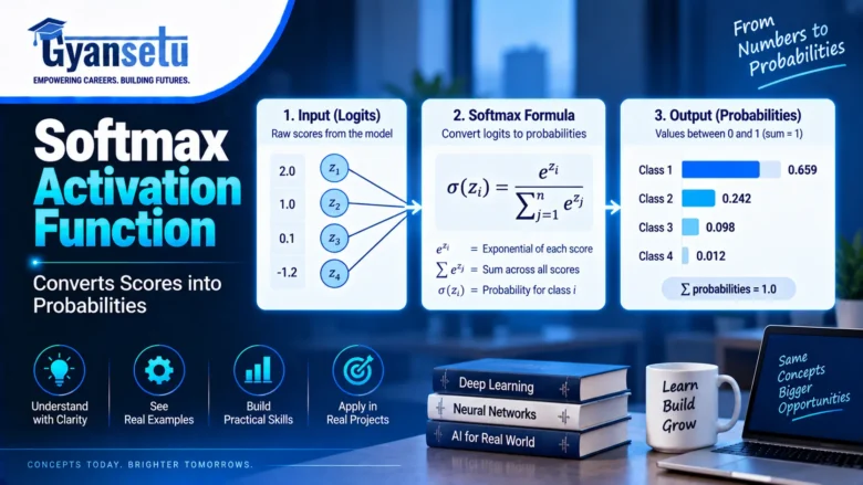Softmax Activation Function in Neural Networks Visualized